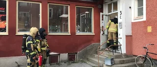 Pådrag i centrala Katrineholm – men ingen brand hittades