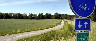Gång och cykelväg till Strömmingsberget