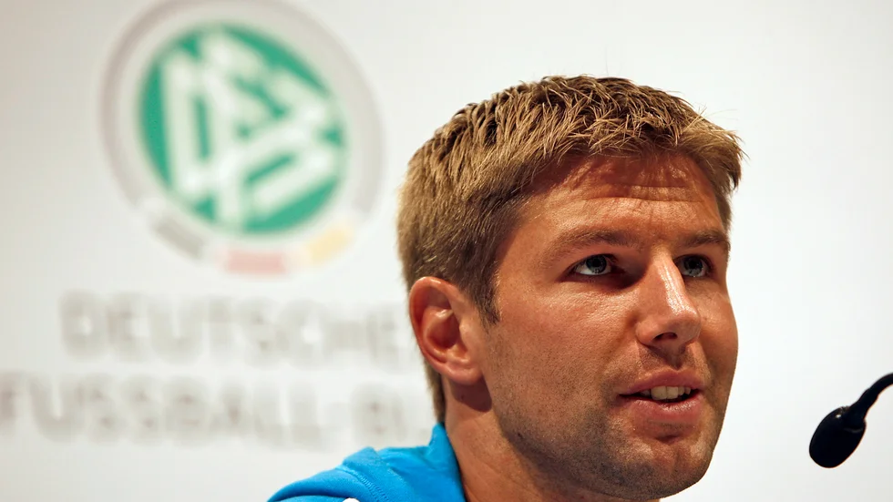 "Fotboll står för mångfald, och DFB är också engagerade", Thomas Hitzlsperger, DFB:s ambassadör för mångfald till förbundets webbplats. Arkivbild.