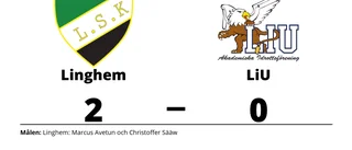 Linghem upp i topp efter seger