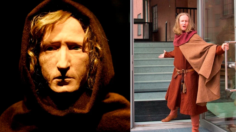 Bockstensmannen som Bockstensmannen och Johan Dahnberg som Bockstensmannen.