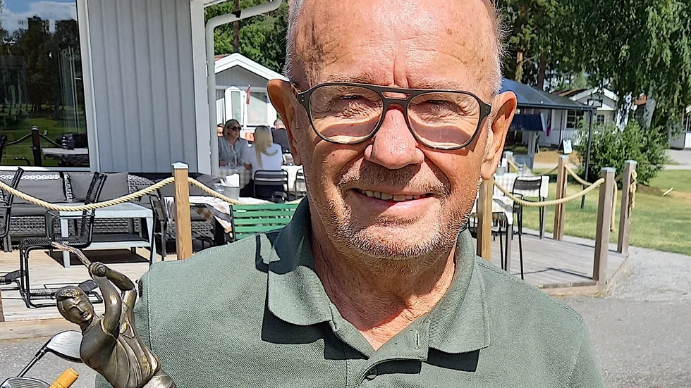 Lennart "Hugo" Andersson segrade i årets upplaga av ESK-golfen.