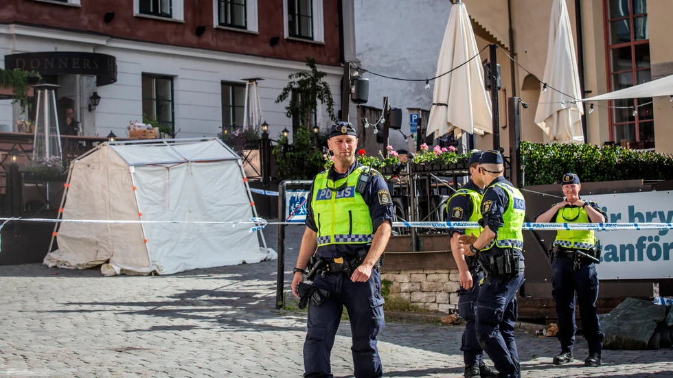 
Den 6 juli knivdödades Ing-Marie Wieselgren på Donners plats i Visby.
