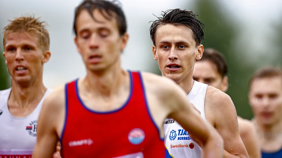 August Mollén på 1 500 meter.