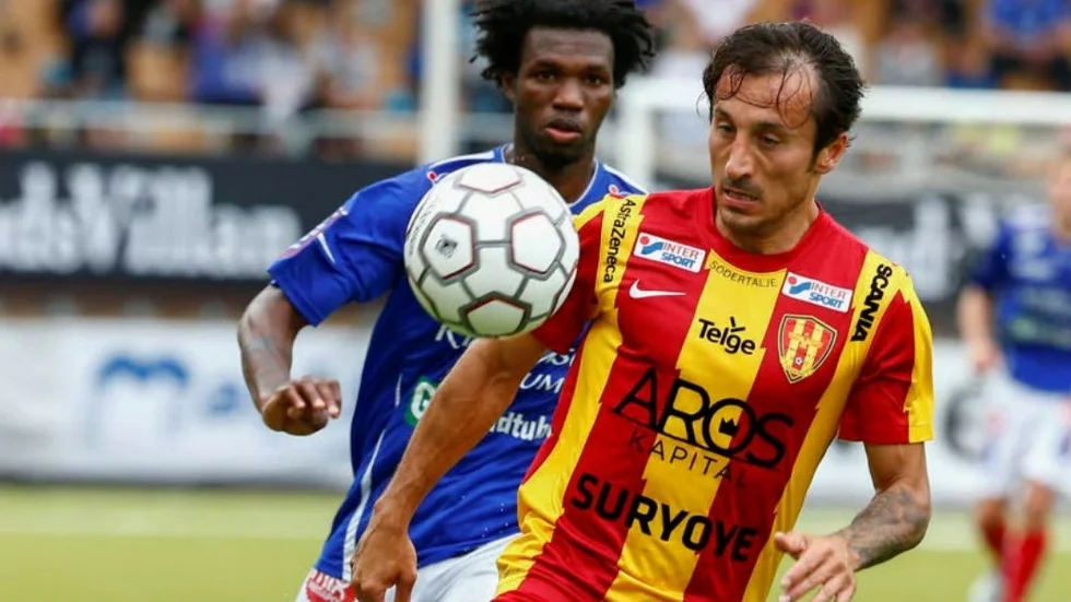 Louay Chanko har tidigare spelat elitfotboll i Syrianska. Under söndagen gjorde dock 39-åringen debut för sin nya klubb Eskilstuna Syrianska.