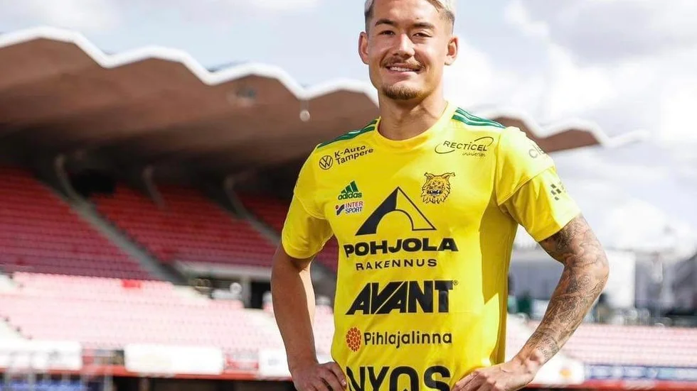 Adam Larsson, här i sin tidigare klubb Ilves i Helsingfors, vänder tillbaka till finska ligan. 