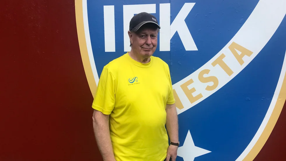 Bertil Karlsson, friidrottstränaren som satte Gnesta på kartan i höjdhopparvärlden. Tack vare Bertil har Gnesta en mycket populär friidrottsklubb, IFK Gnesta.