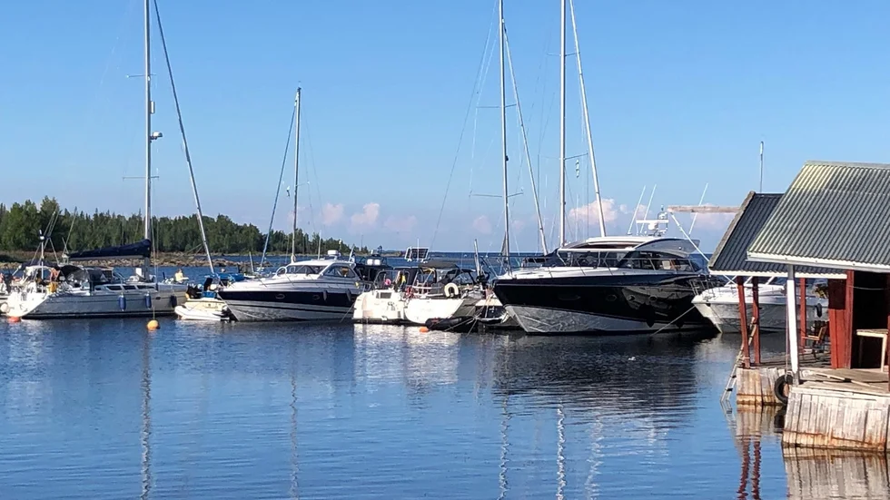 Brändöskär en strålande dag.