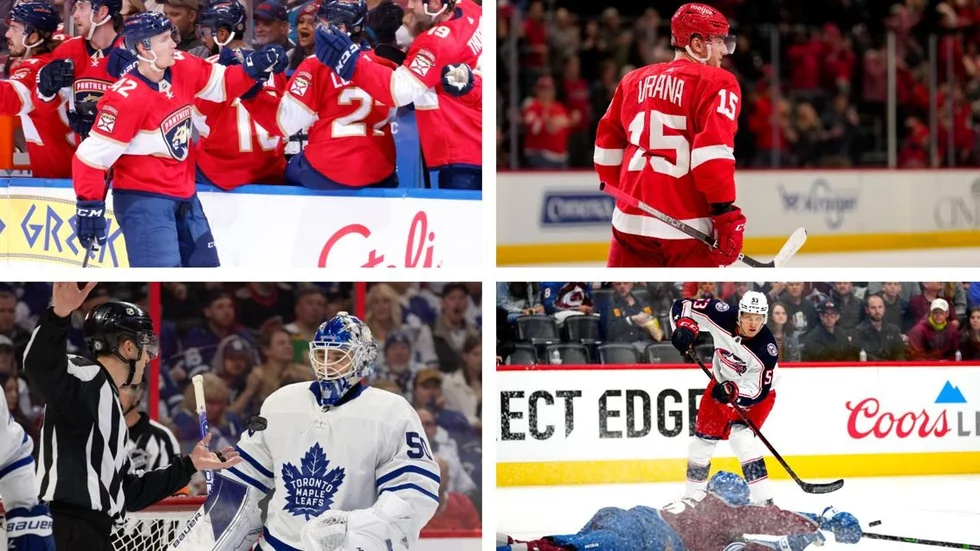 Jakub Vrana och Gustav Forsling är LHC-bekantingarna med högst lön i NHL.