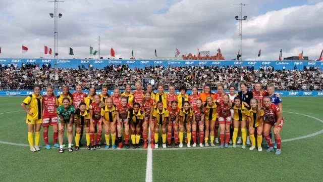 Piteå F17 inför mötet med NorCal Premier PDP. 
