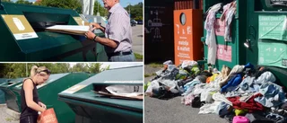 Så fräscha är sopstationerna i Nyköping: "Tycker att de sköter sig bra"