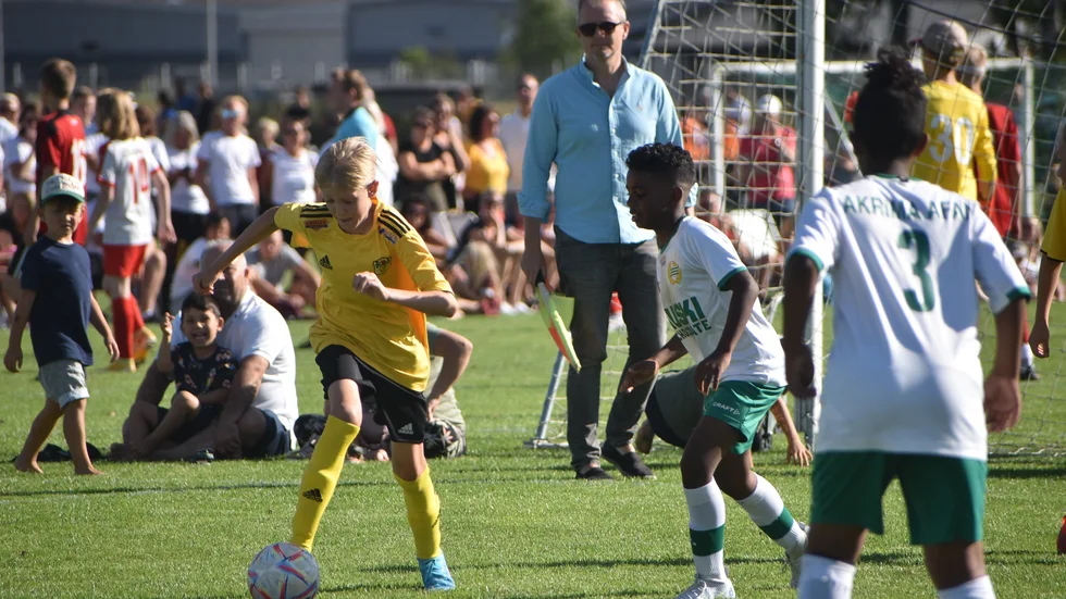 Vimmerby IF:s P11-lag mötte Hammarby under torsdagen.