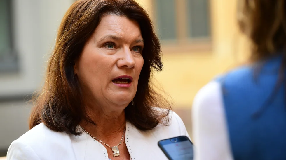Utrikesminister Ann Linde. Arkivbild.