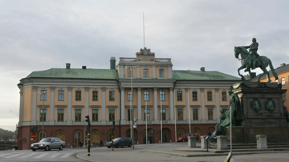 UD framförde på måndagen kritik med anledning av den ryska ambassadens kommentarer om en svensk soldat som dödats i Ukraina. Arkivbild.