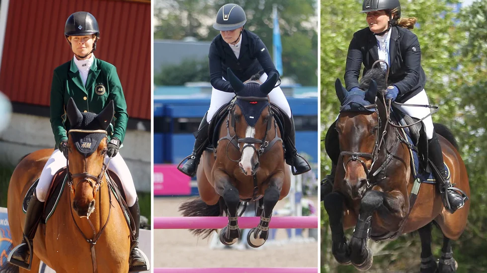 Malin Baryard Johnsson kommer nästa vecka - Sissela Smith och Helena Lundbäck redan den här när Norrköping Horse Show är tillbaka med publik.