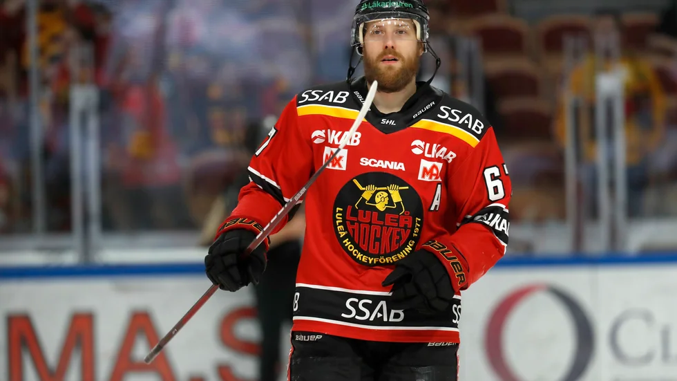 Linus Omark lämnar nu Luleå. Arkivbild.