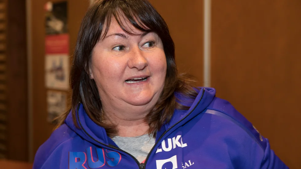 Jelena Välbe bryr sig inte om svenska skidstjärnors hot om bojkott av VM. Arkivbild.