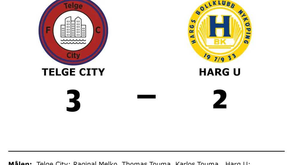 Telge City FC vann mot Hargs BK U