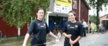 Match 13 timmar efter landningen