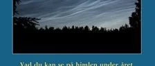 En måste-kalender för astronomi-intresserade