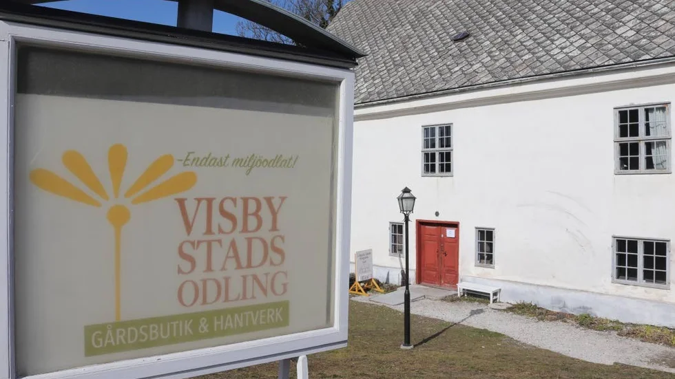 Visby stadsodlings verksamhet vid Langska huset är hotad.