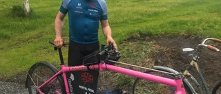 Fredrik cyklar till Kebnekaise för ALS-forskningen – siktar på att samla in en miljon