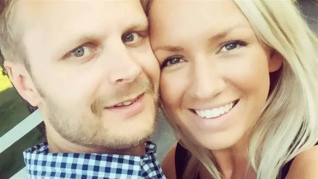 Tobias Wendelstig och sambon Ane Christina.