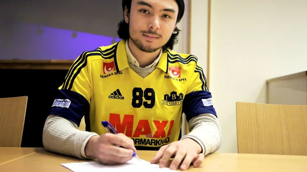 Klar. Kasper Broby har skrivit på för säsonger år i Visby IBK.