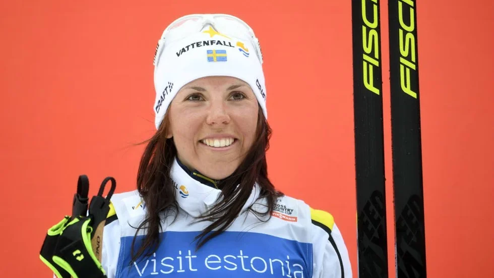 Charlotte Kalla är tävlingssugen. Arkivbild.