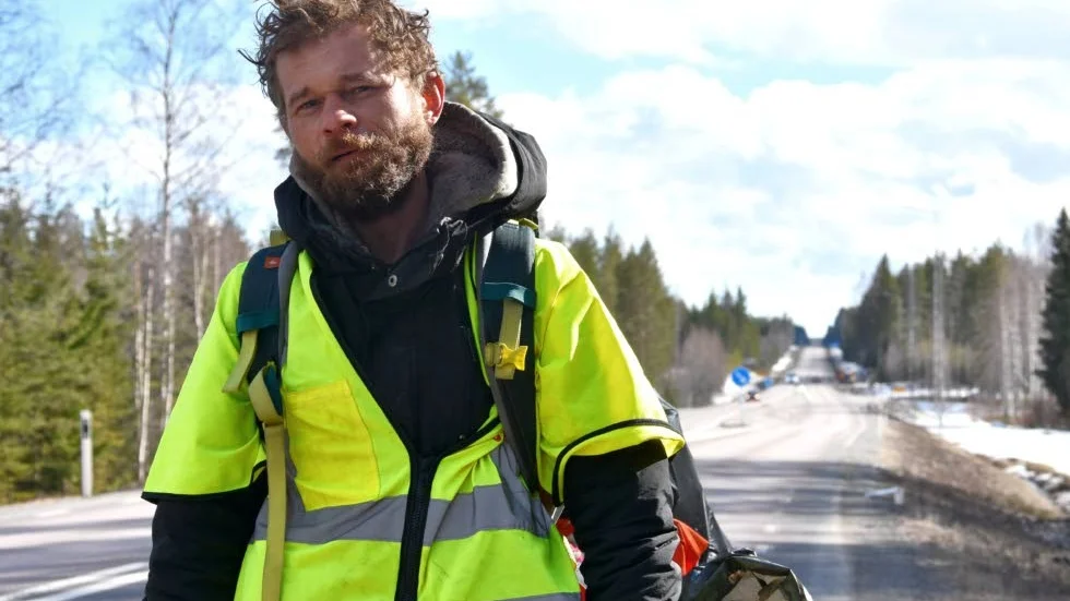 Resan har i huvudsak gått bra och på måndagseftermiddagen var Robert i god form.