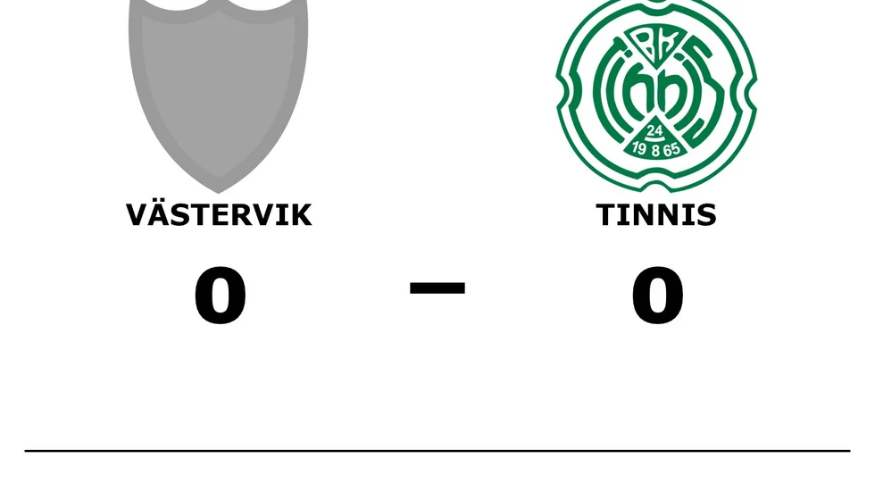 Västerviks damfotboll IF spelade lika mot Linköping BK Tinnis