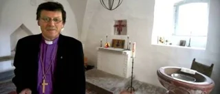 Biskopen delade med sig till Gute