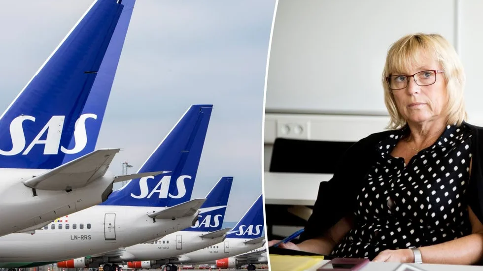 Regionstyrelsens ordförande, Eva Nypelius (C), är kritisk till SAS beslut.