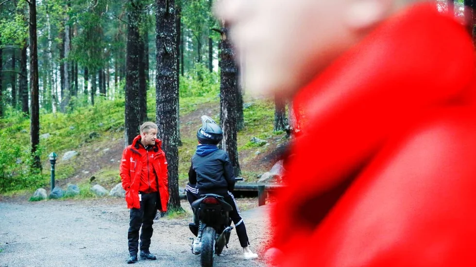 Kontakt. Mattias Wiggefors lämnar ordförandeposten hos Nattvandrarna och flyttar från stan. Men han ska fortsatt nattvandra när han är i Luleå i framtiden