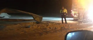 Plogbil orsakade totalstopp