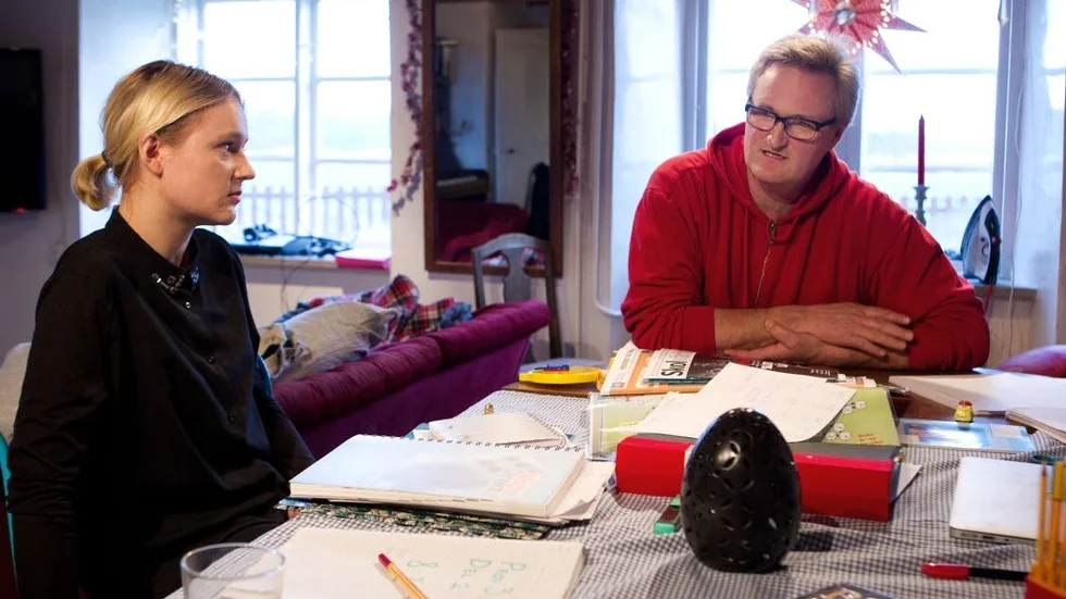 Stöd. Vendla och Jonas Niklasson tycker det är viktigt att hjälpa till när man har möjlighet.
