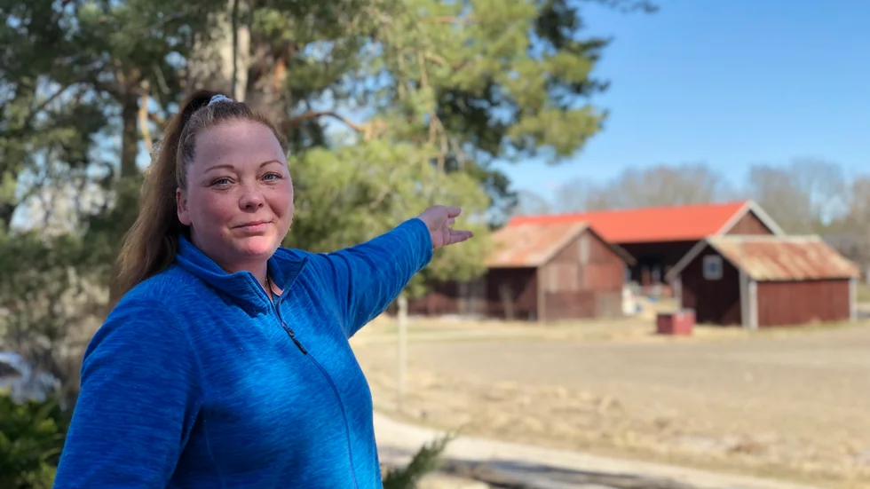 "Det är många småtjejer som är ute och rider med sina hästar och de kan inte möta en timmerbil", säger Cecilia Huss. 