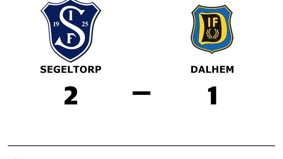 Segeltorps IF vann mot Dalhem IF