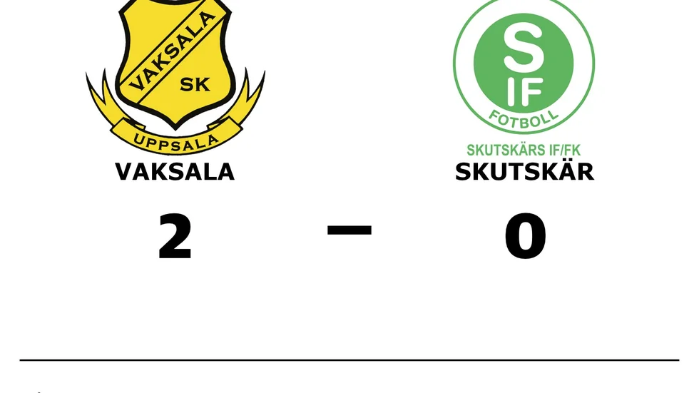 Vaksala SK vann mot Skutskärs IF FK
