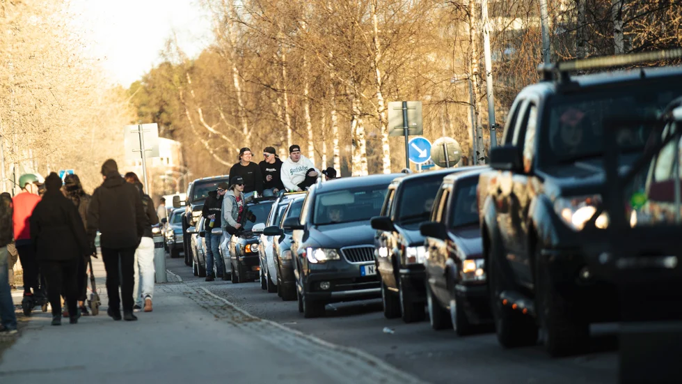 Årets vårcruising hålls sedvanligt i Piteå. Polisen förväntar sig flera tusen bilburna personer i stan och står rustade för att möta folkstormen. (Arkivbild)