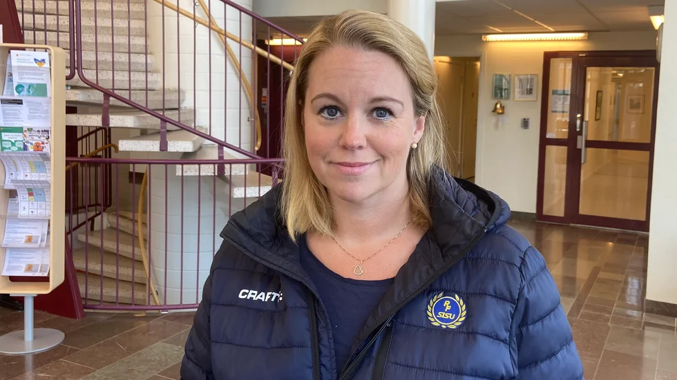 "Jag byter inte från ett jobb som jag tycker är tråkigt. Jag älskar ju att vara här på Fritidsbanken. Det är helt fantastiskt", säger Patricia Wallén, som kommer att bli badhuschef för det nya badhuset på Larslunda.
