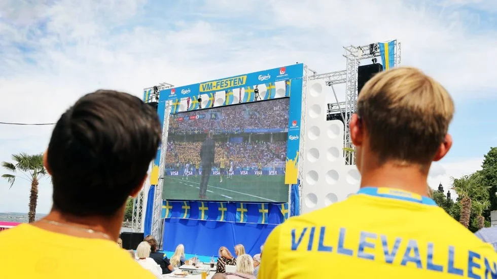 Ett 20-tal arrangörer på Gotland har tillstånd att visa matchen.