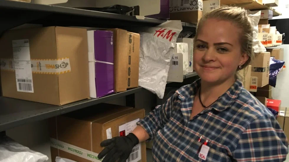 Nathalie Widén på Ica Wisborg.