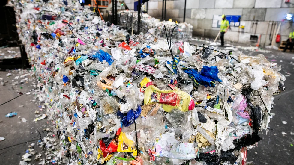 Plast ska återvinnas och inte kastas i naturen, menar klass 3 i Bastuträsk.