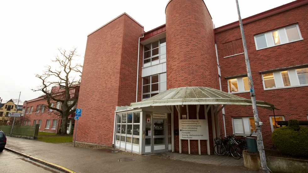 "Under hösten och vintern har vi haft otur. Det är en ständig kamp mot klockan", säger fastighetschef Patrik Hjelm till SVT. Arkivbild.