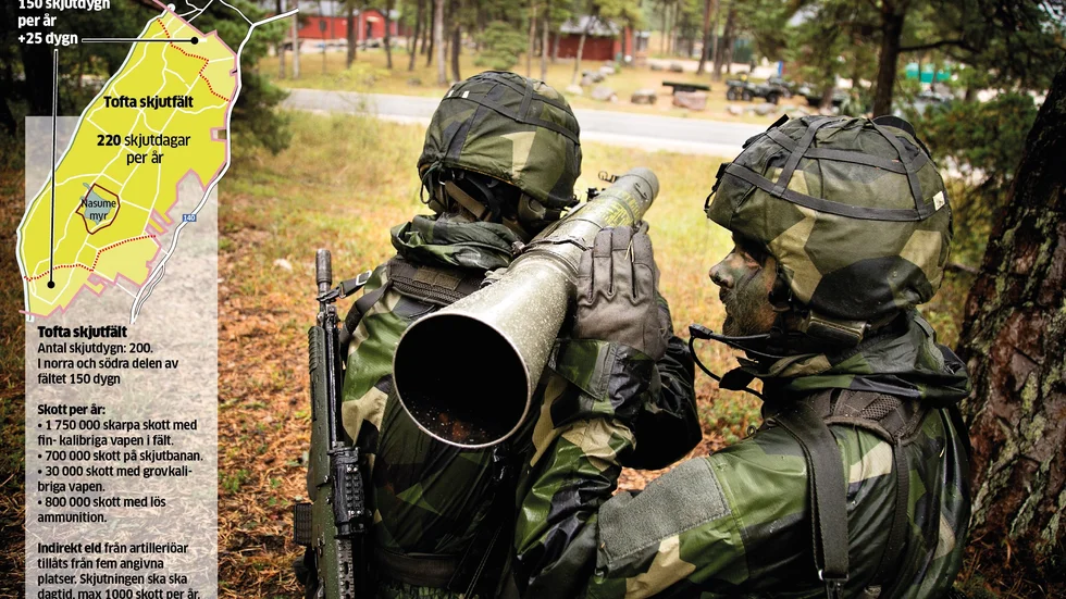 Fem år efter att Försvarsmakten lämnade in sin ansökan har regeringen beslutat om miljötillståndet för Tofta skjutfält. Regeringen anser att de ändringar som gjorts gör att fältet kan utnyttjas mer flexibelt.