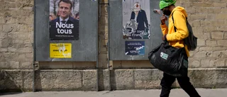 Fördel Macron i fransk valspurt