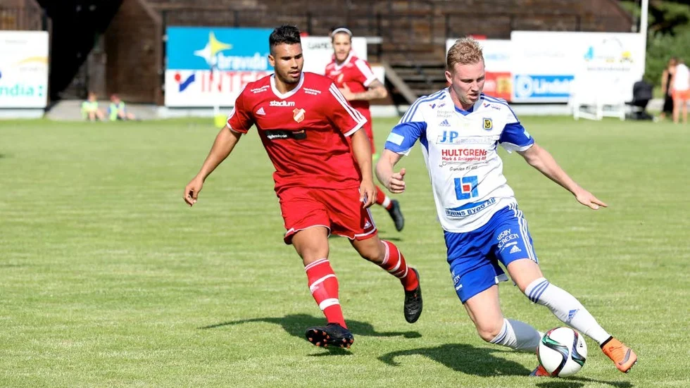 Målskytt. Peter Öhman gjorde Dalhems mål.