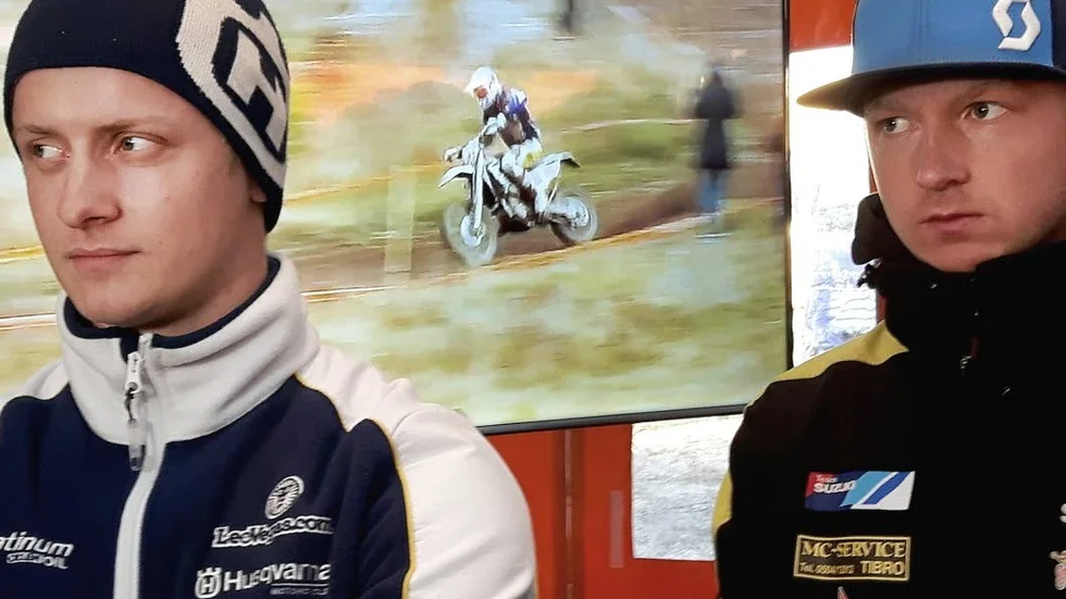 DUELLDUO. Albin Elowsson och Rickard Hansson.