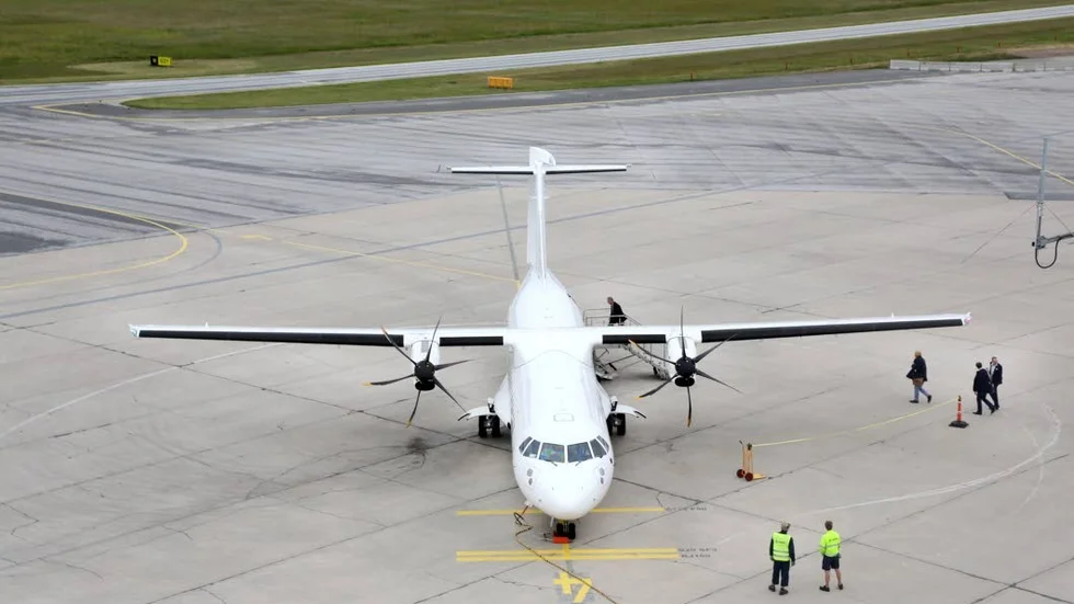 Försenat. Charterplanet på väg till Las Palmas blev kvar på Visby flygplats när kabinchefen visade sig vara berusad. Bilden är tagen i ett annat sammanhang.